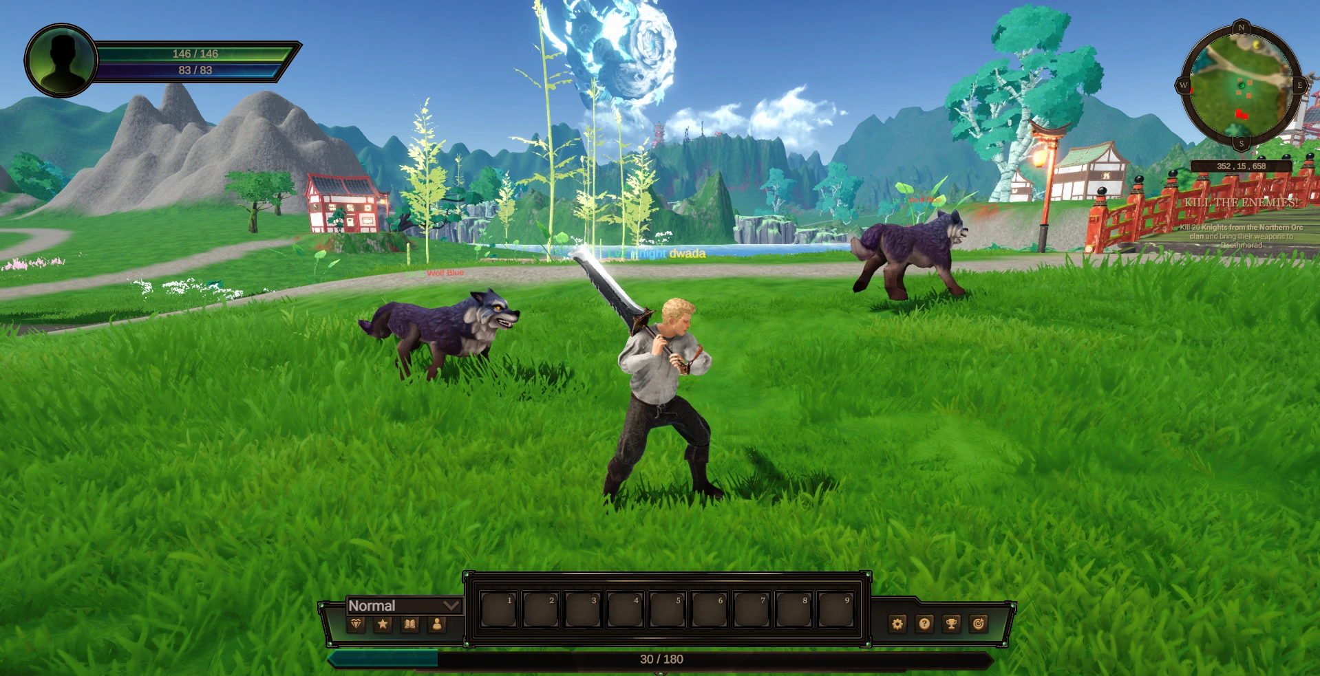 World of Etheria fantasy world and gameplay